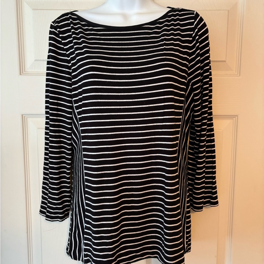 White House Black Market Striped Top
